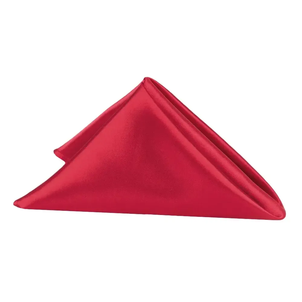Apple Red Satin Napkin