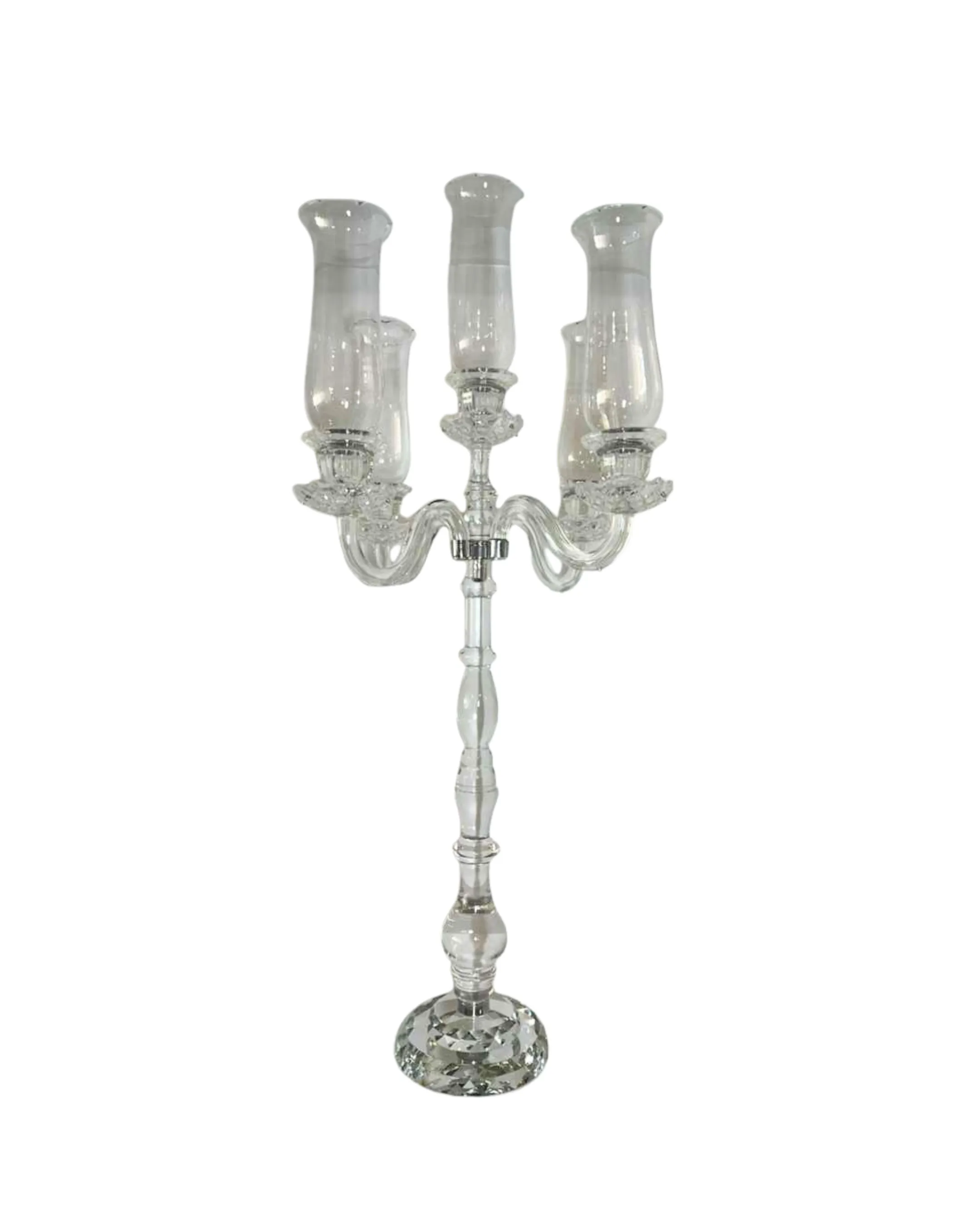 Acrylic Candelabra 5 Arm