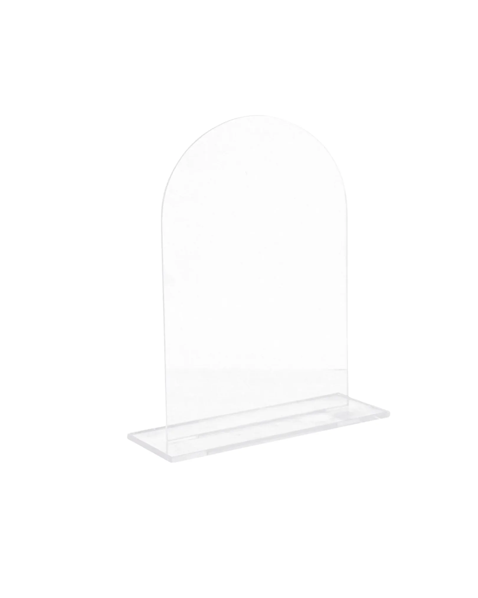 Customizable Clear Acrylic Arch Table Numbers Set (1-30)