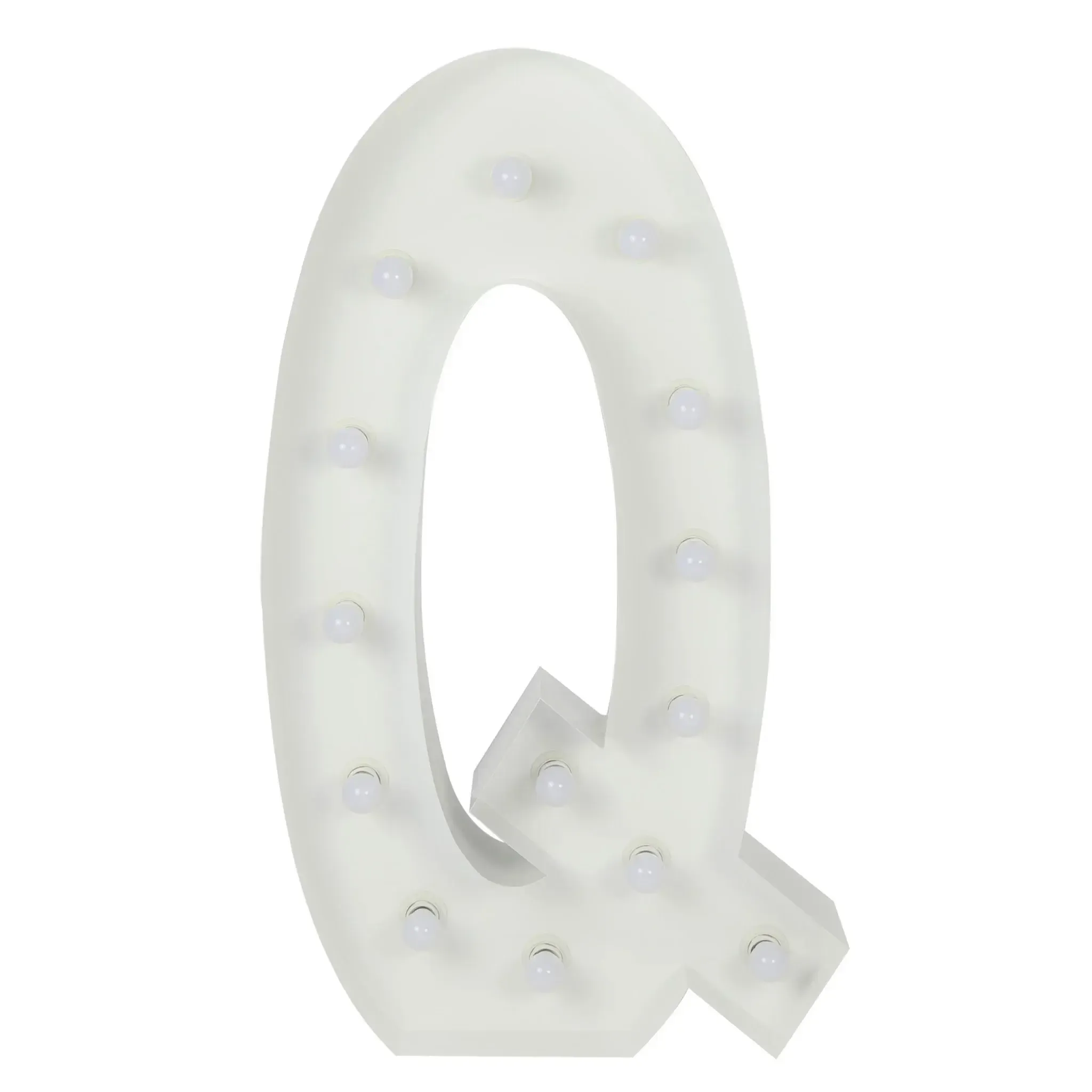 Letter “Q”marquee 