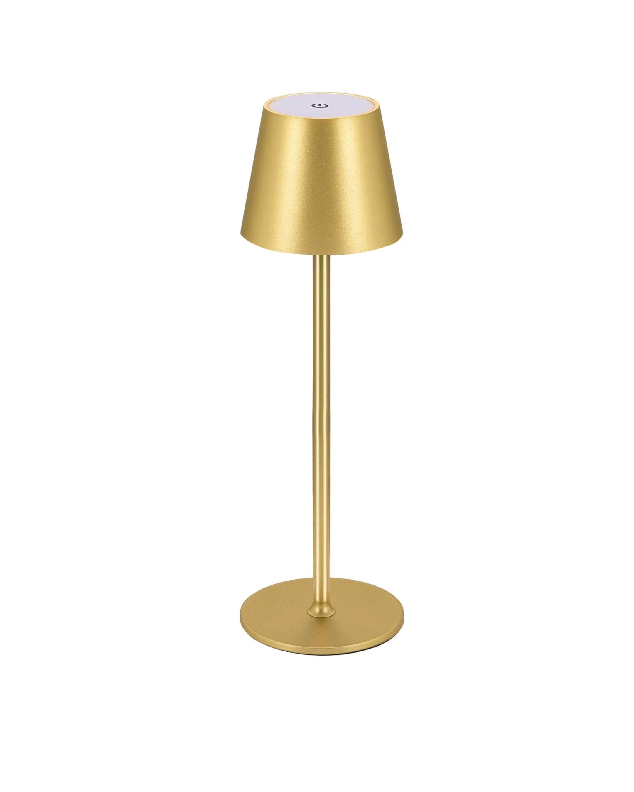 Matte Gold Cordless Table Lamp