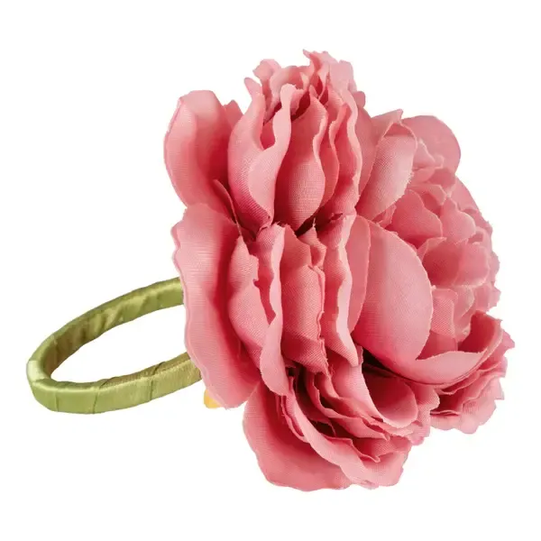 Peony Flower Napkin Ring 
