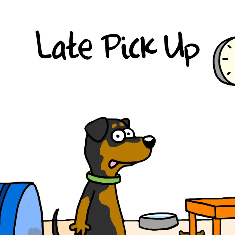 Late pick up fee after 11:00pm