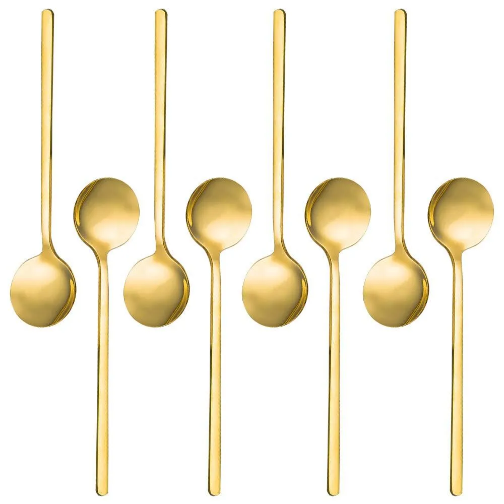 Mini gold serving spoon 5.3