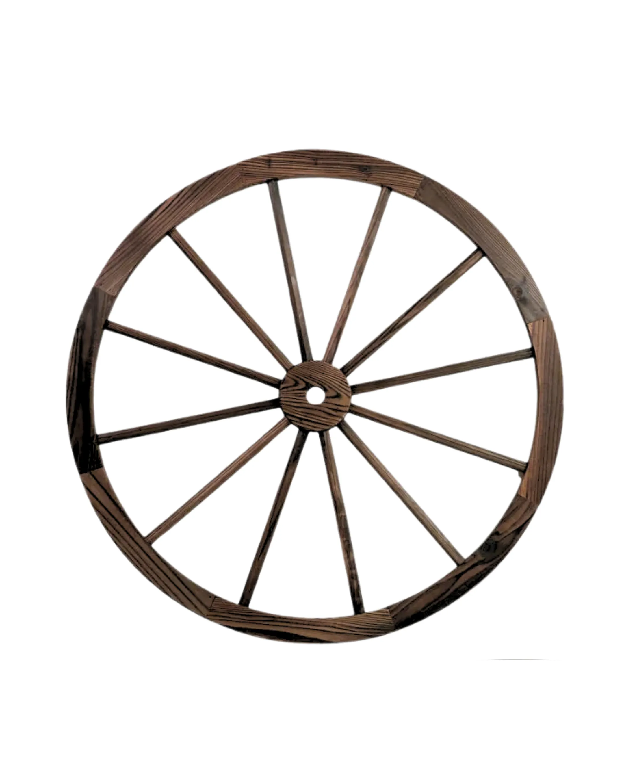 Rustic Wood Wagon Wheel