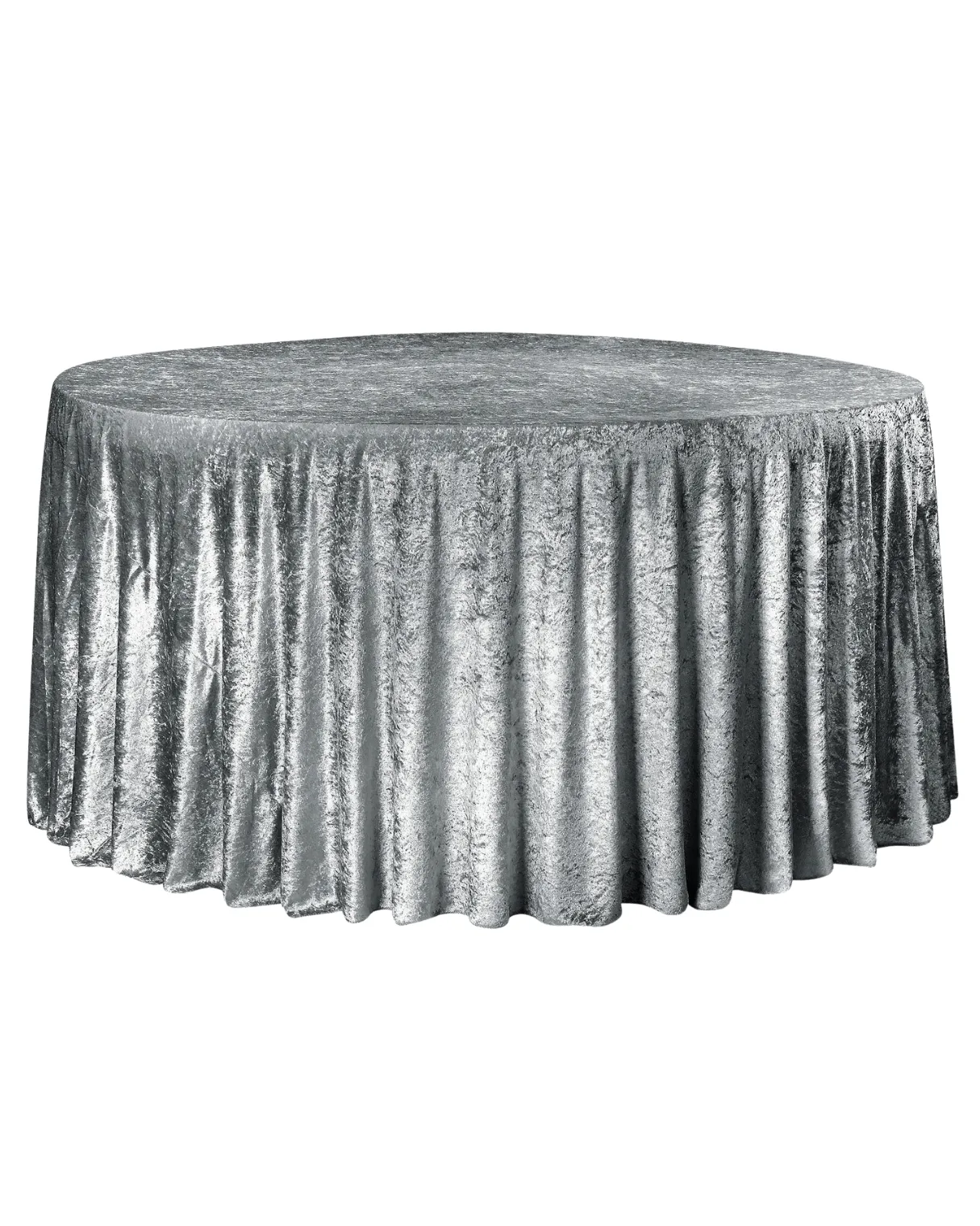 Charcoal Gray Velvet Linen