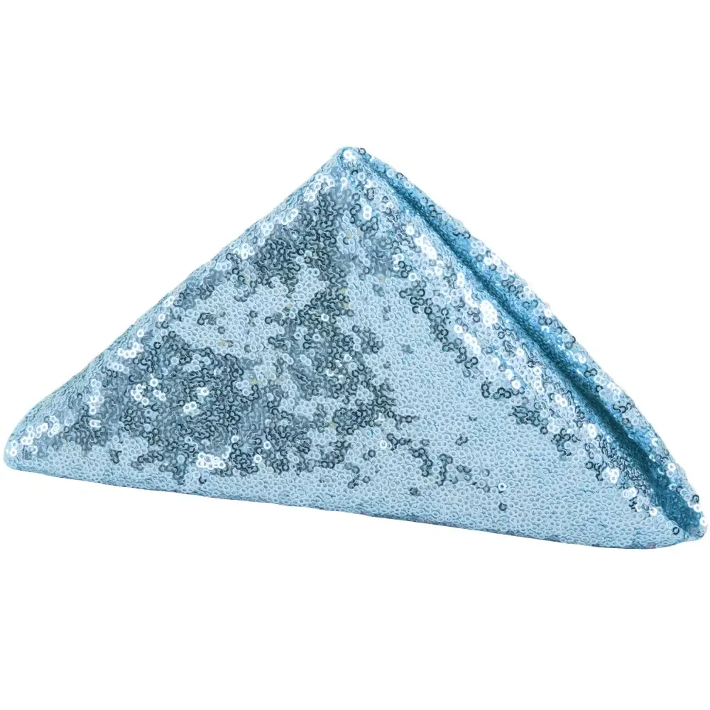 Baby Blue Sequin Napkin