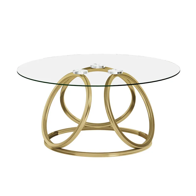  Paloalto Glass Top Coffee Table