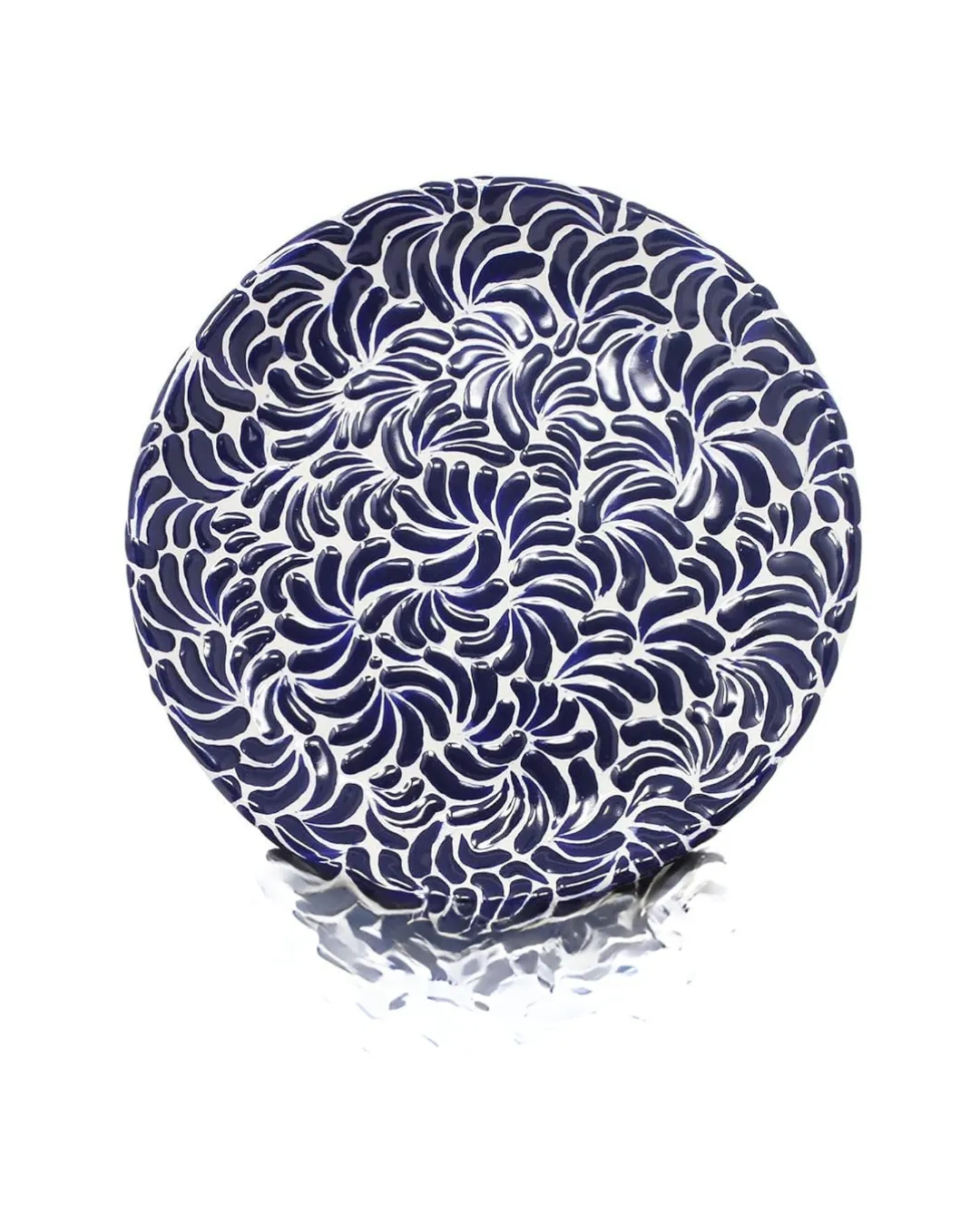 Navy Blue Barro Dinner Plate