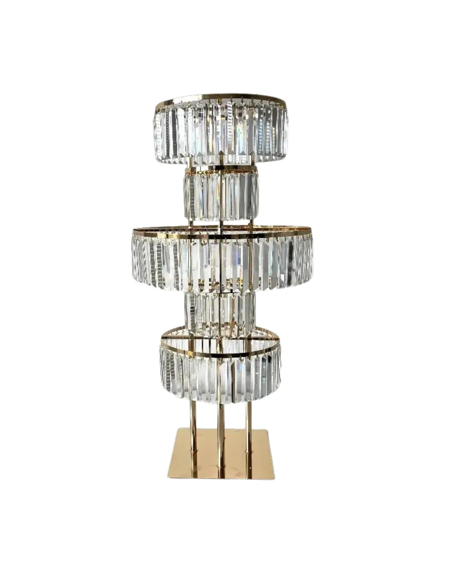 5 Tier Crystal Centerpiece