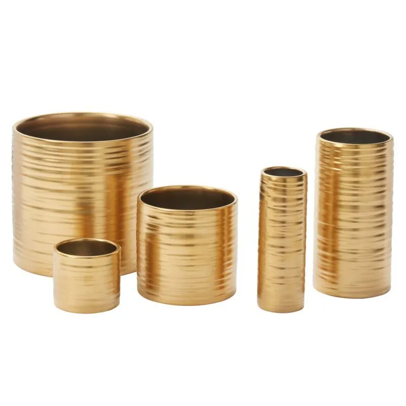 Gold Everest Pot 6.75"x 6.25"