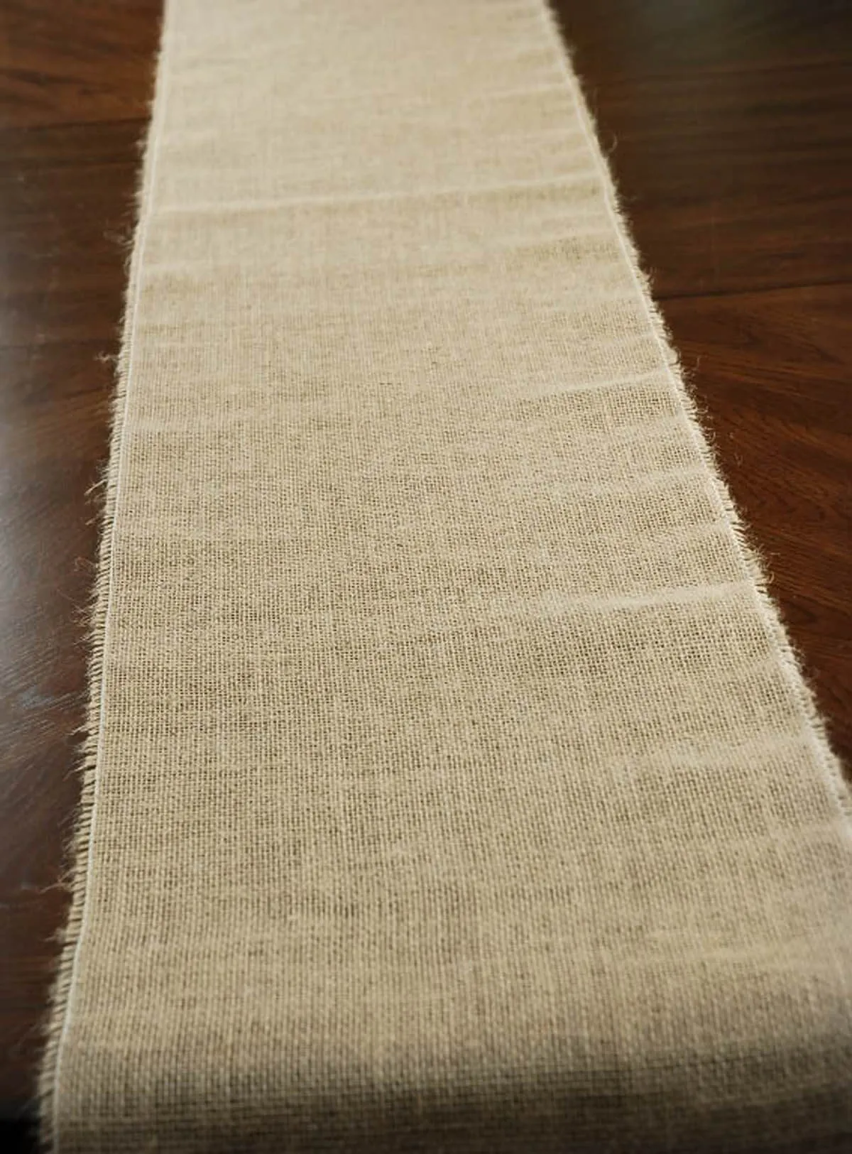 Burlap Table Runner