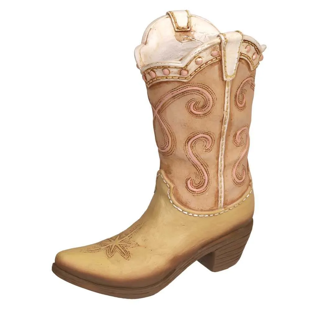 cowboy boot centerpiece