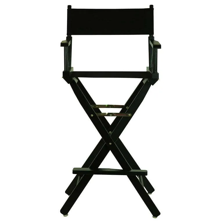 Black director chairs 30" height