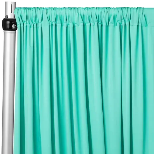 Spandex Drape 10ftH 52"W- Turquoise 