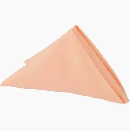 Lamour Satin Napkin- Peach