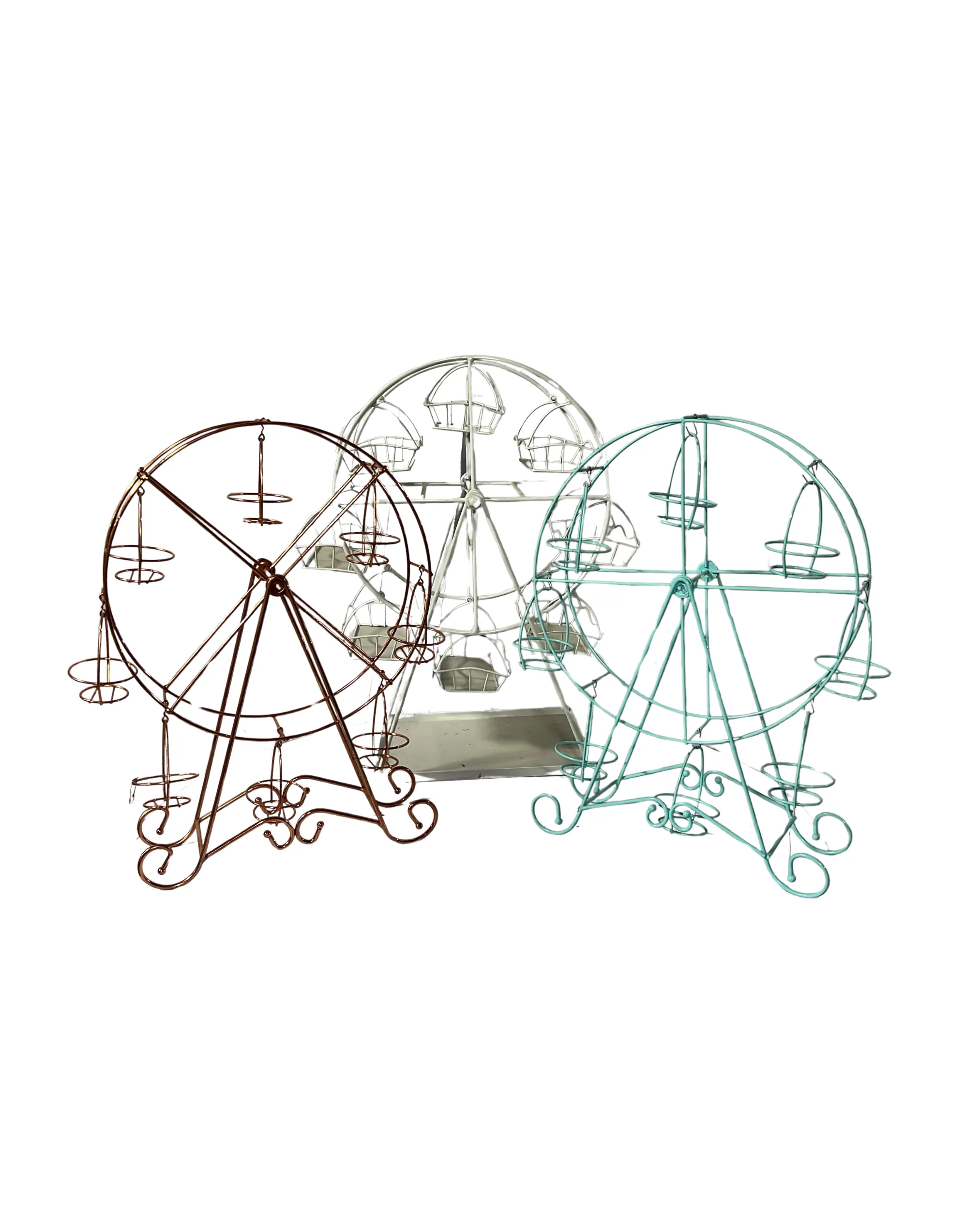 Vintage Ferris Wheel Cupcake Holder Set