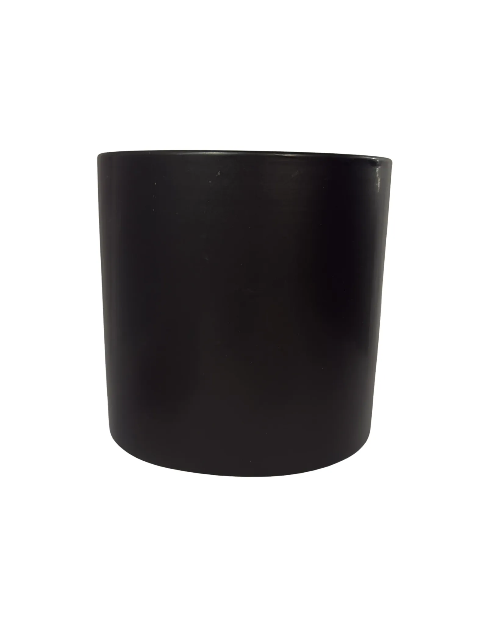 Black Floral Planter