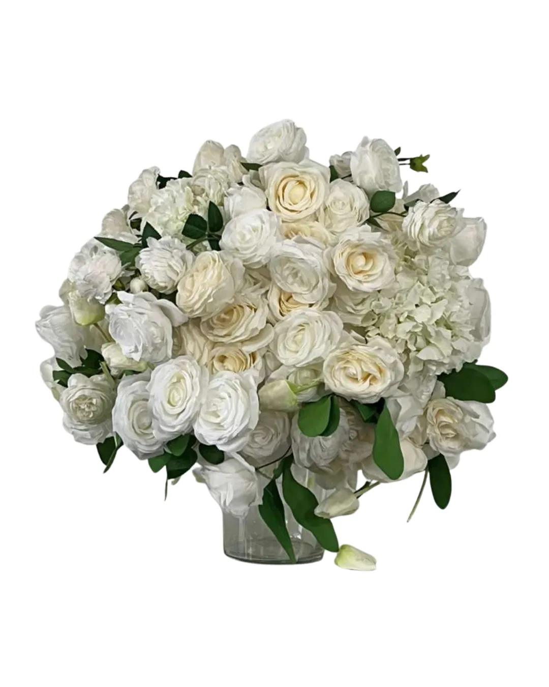 Large White Rose Bouquet