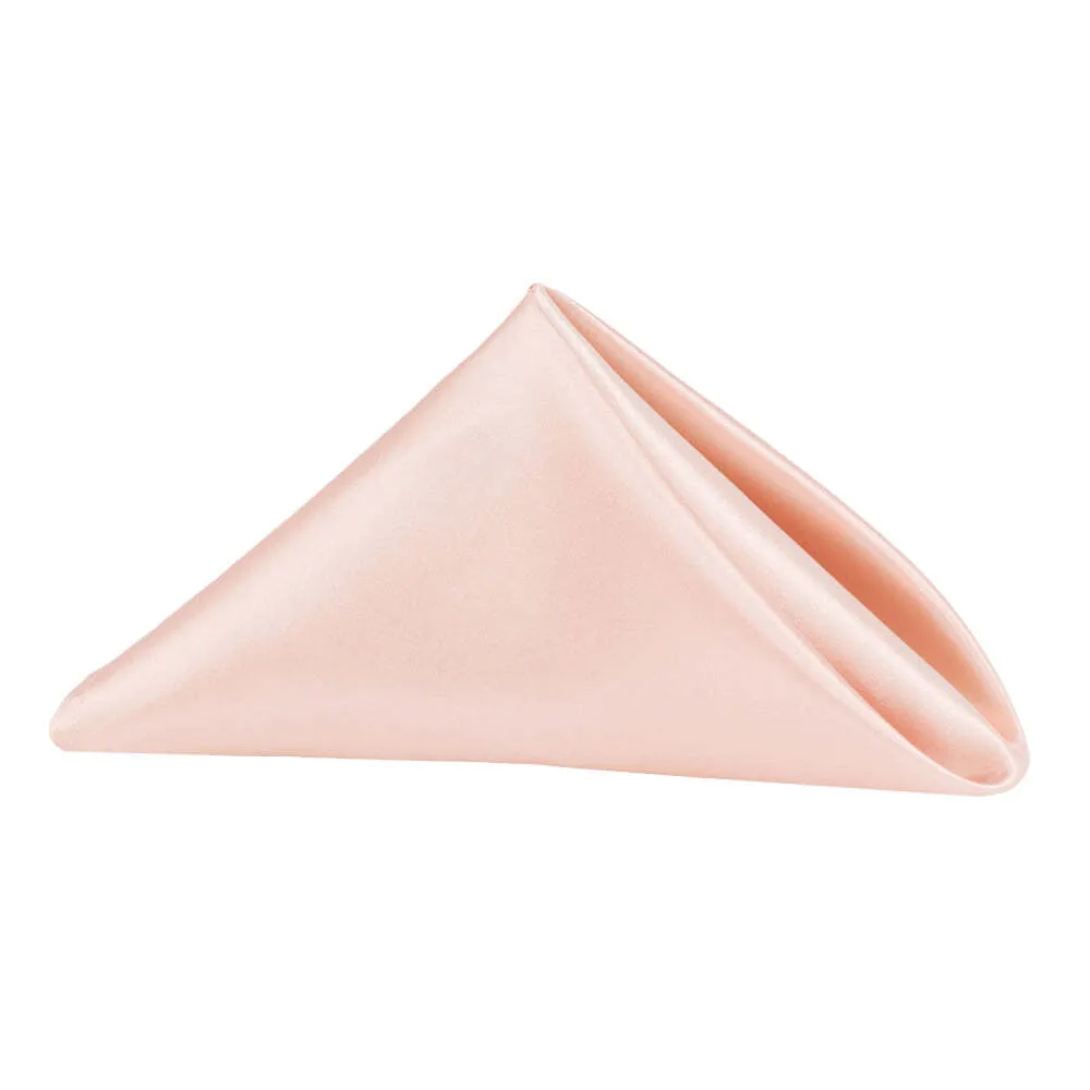 Satin Napkin- Blush