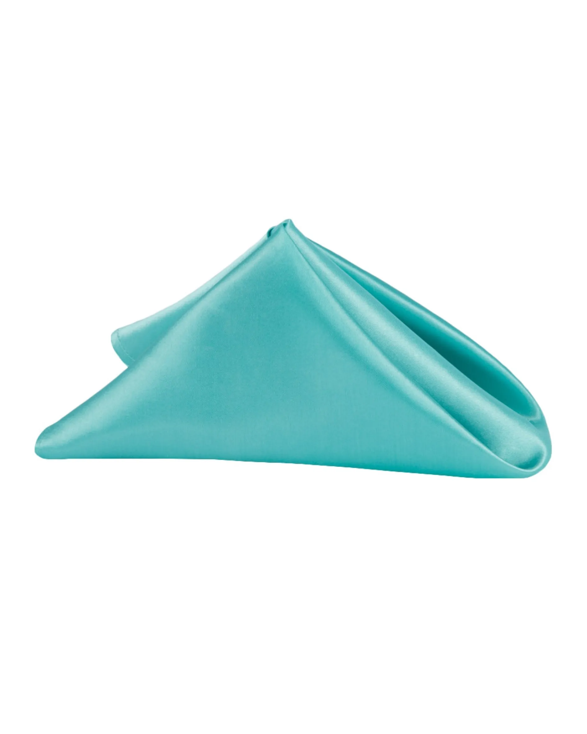 Turquoise Satin Napkin