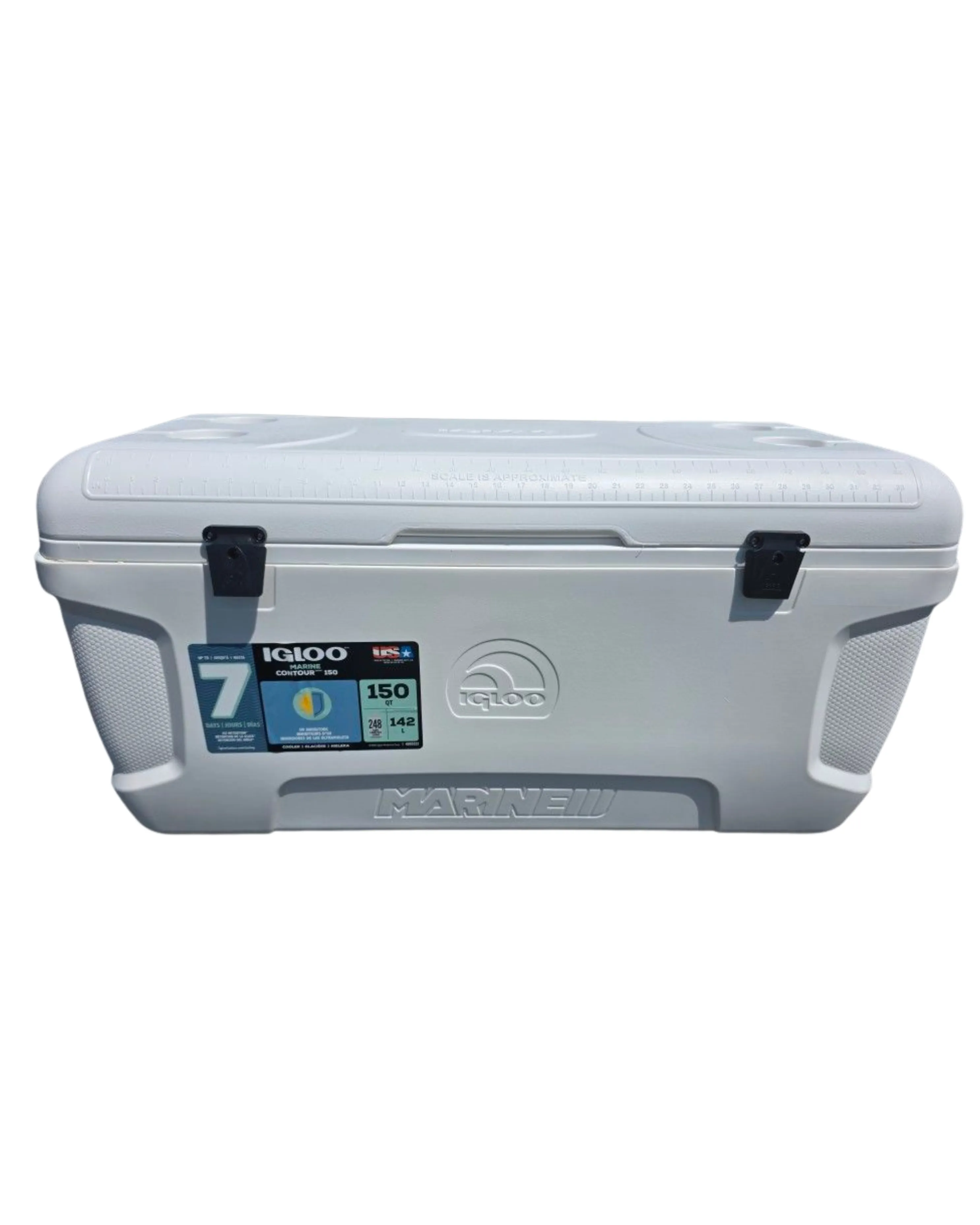 White Cooler 150qt.