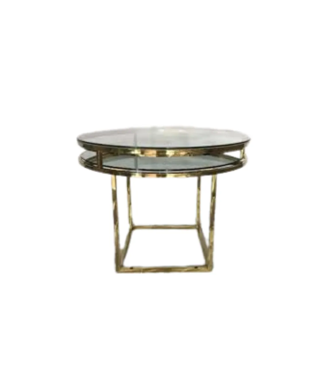 Gold Diamond Cake Table 