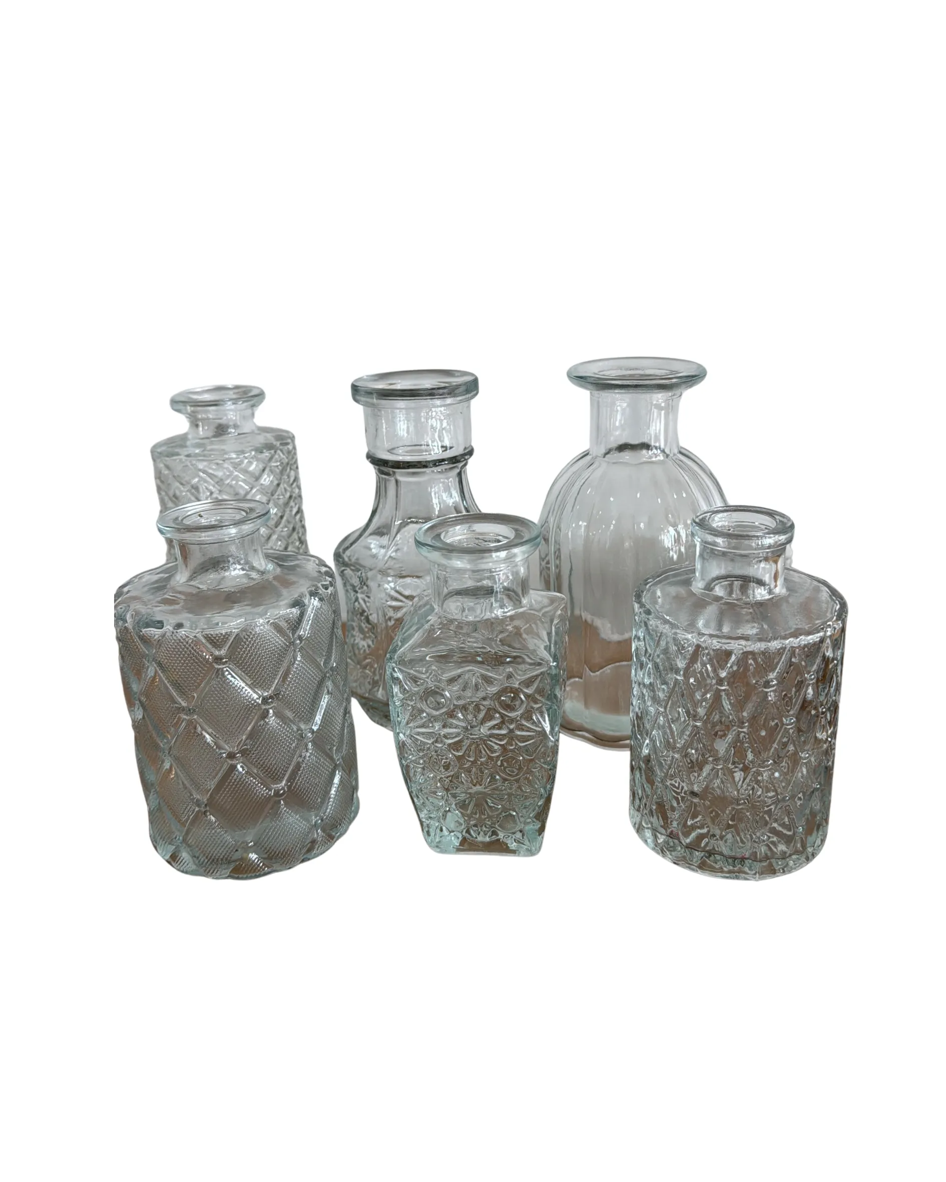 Variety Glass Bud Vases