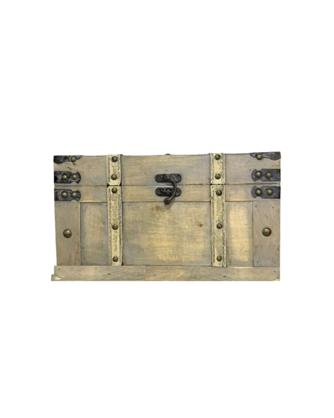 Rustic Wooden Trunk Gifting Card Box