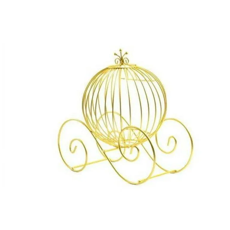 Gold Cinderella Pumpkin Centerpiece