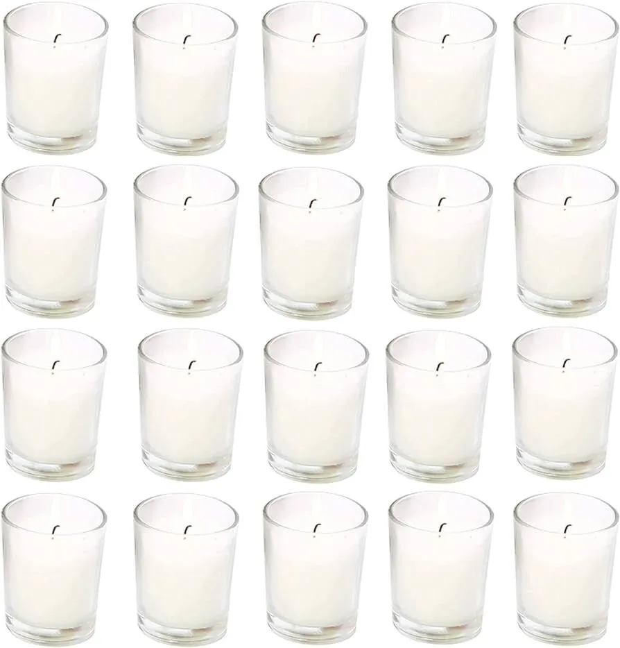 Clear candle 