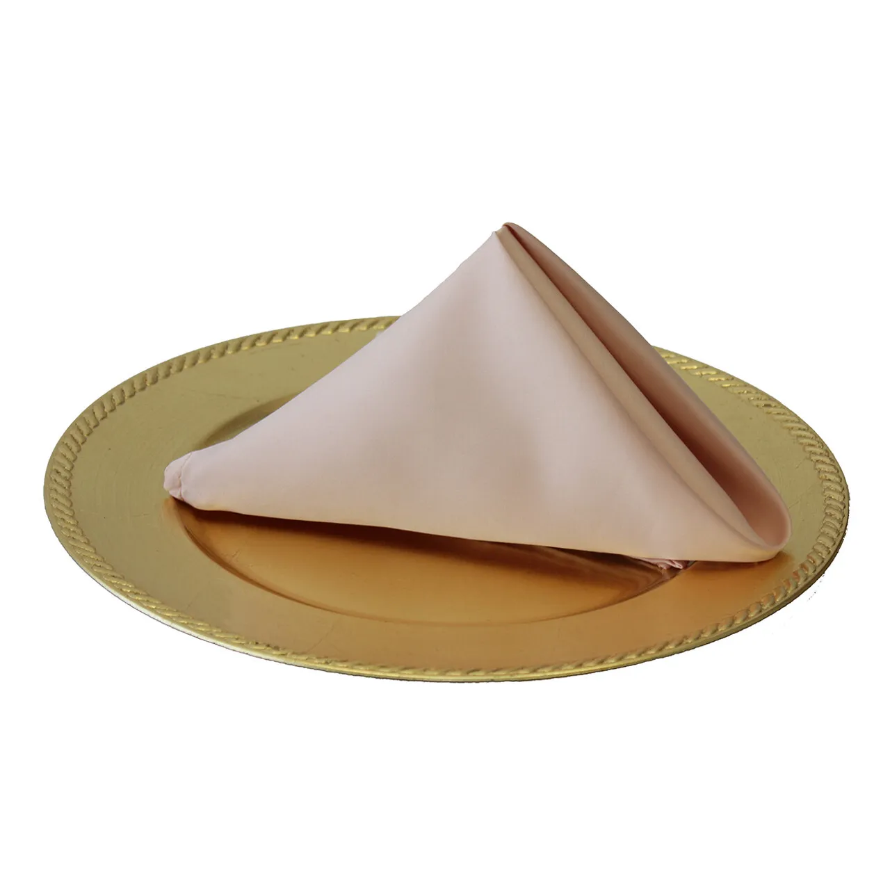Lamour Satin Napkin- Blush