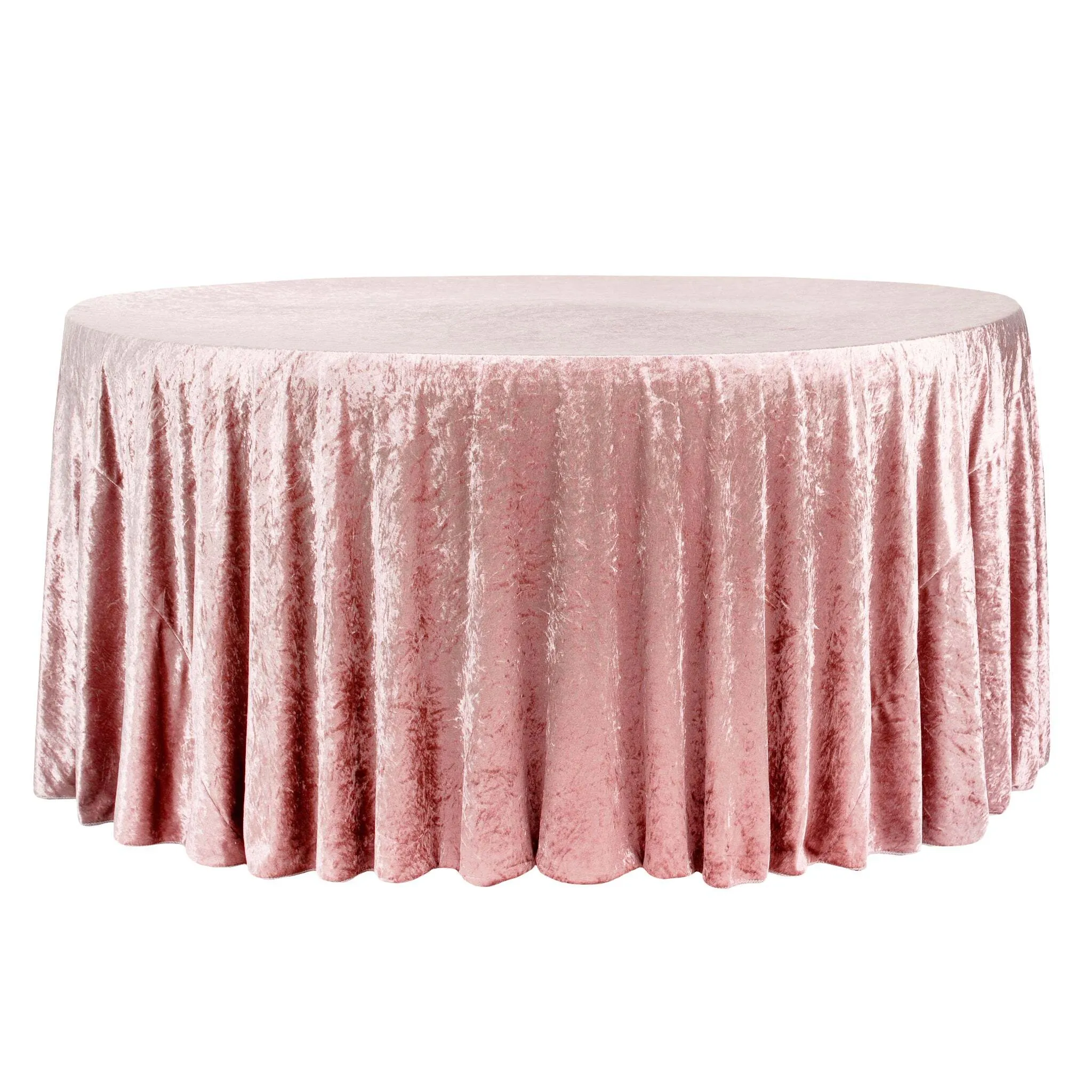Dusty Rose Mauve Velvet Linen