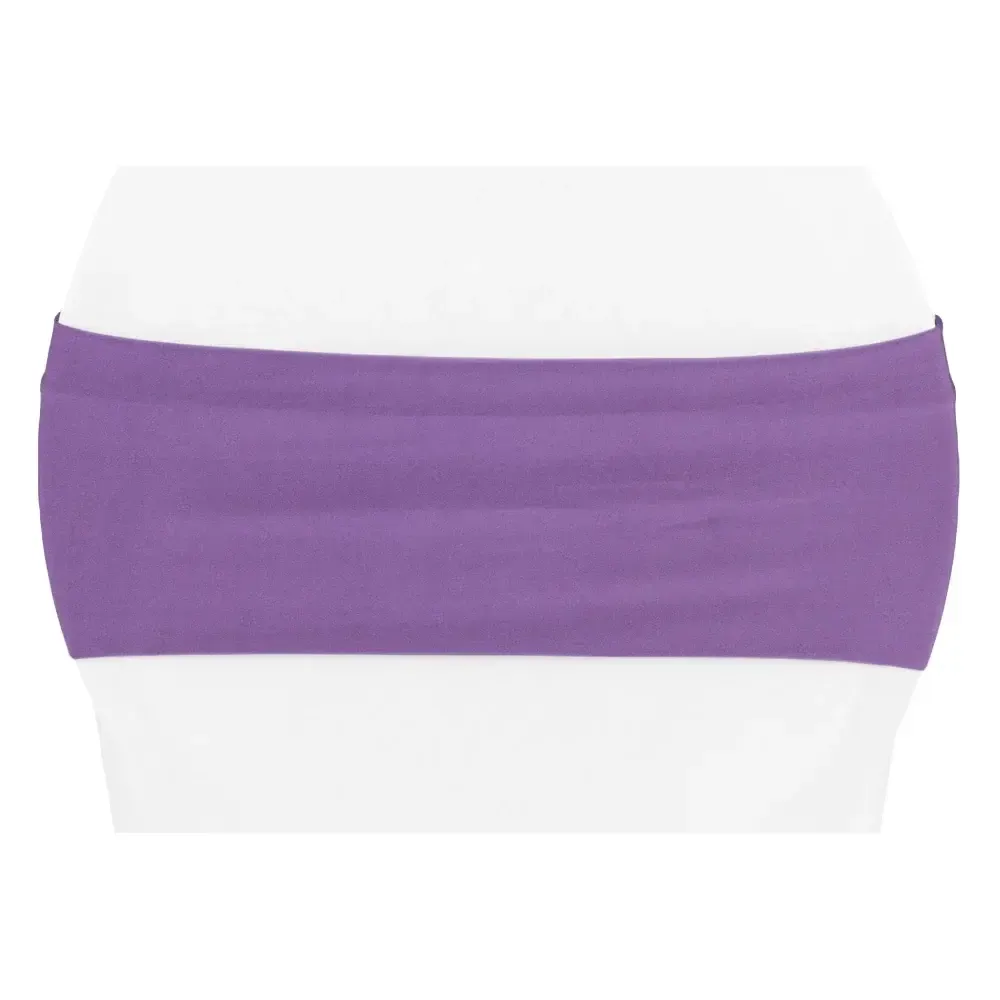 Purple Spandex Chair Band