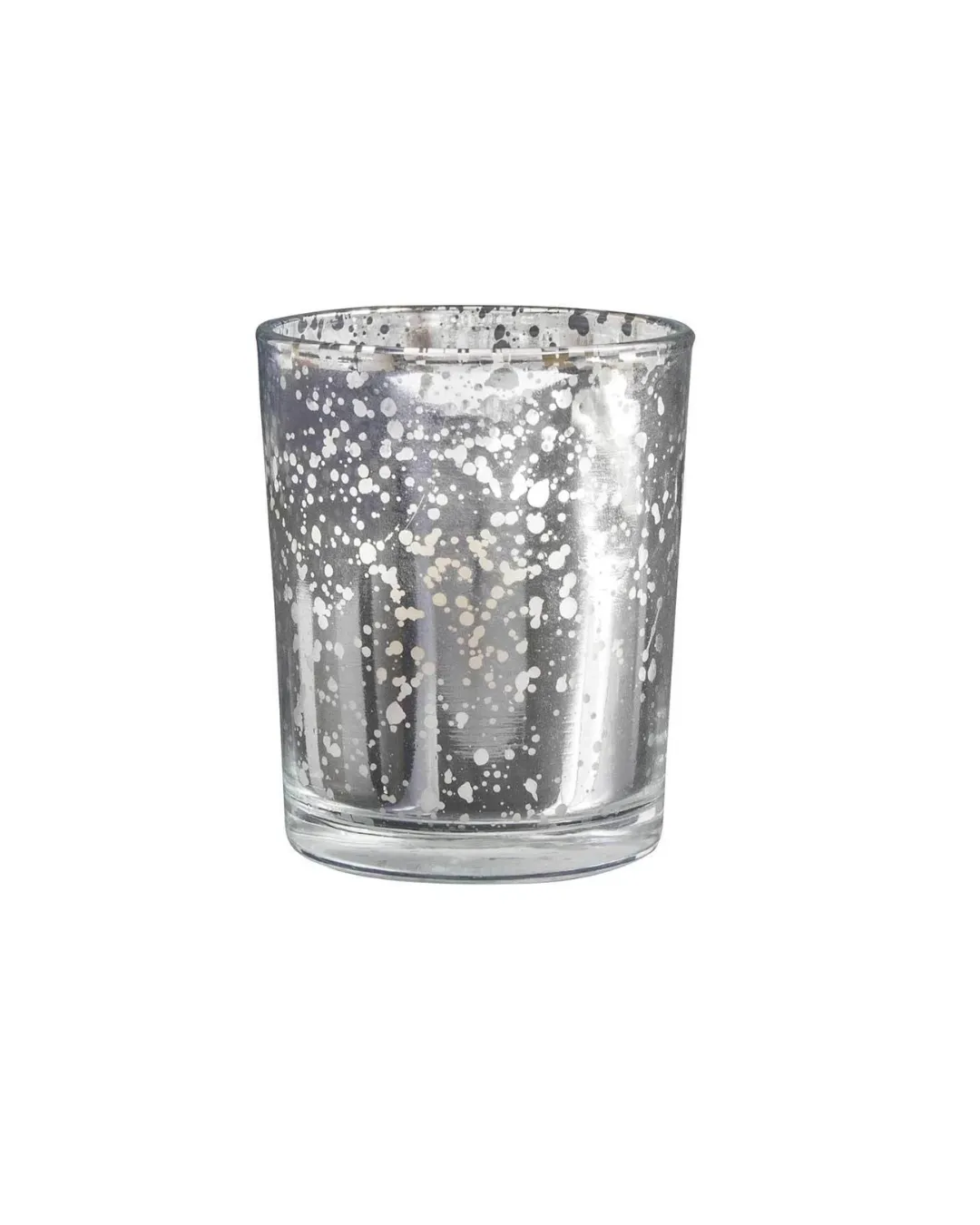 Silver Mercury Votive Candle Holder