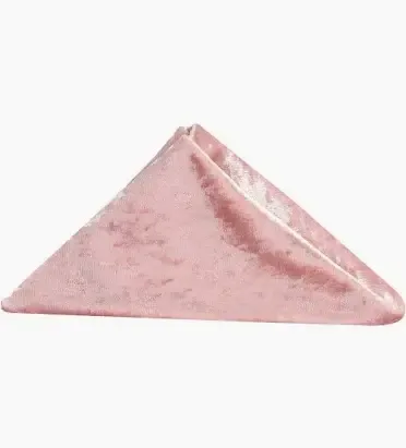 Velvet Napkin- Mauve