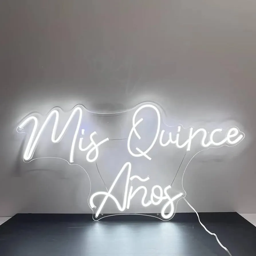 Mis Quince Años Neon Sing 39inch 