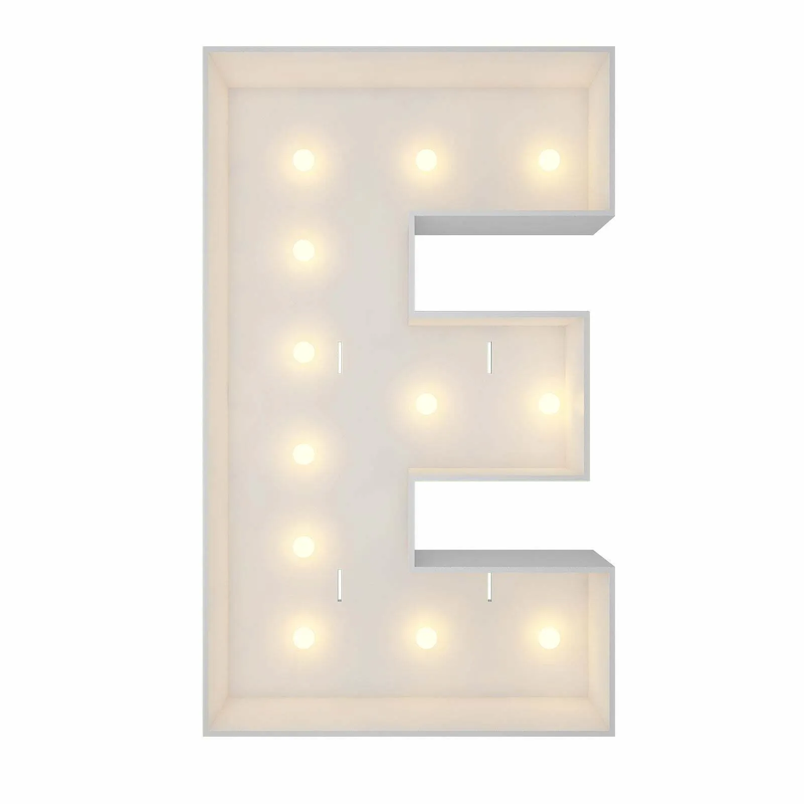 5ft Letter “E” marquee