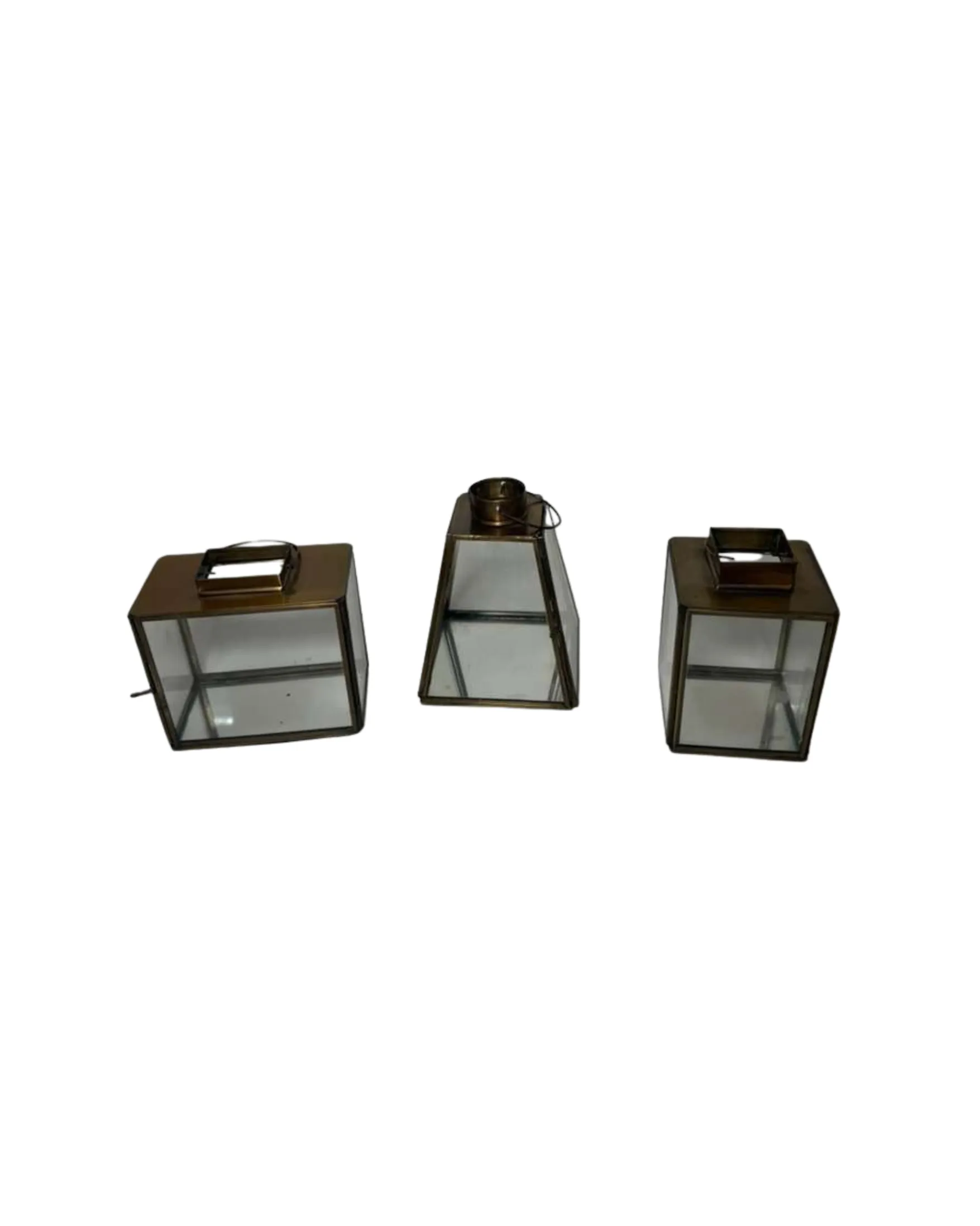 Modern Trio Lantern Set