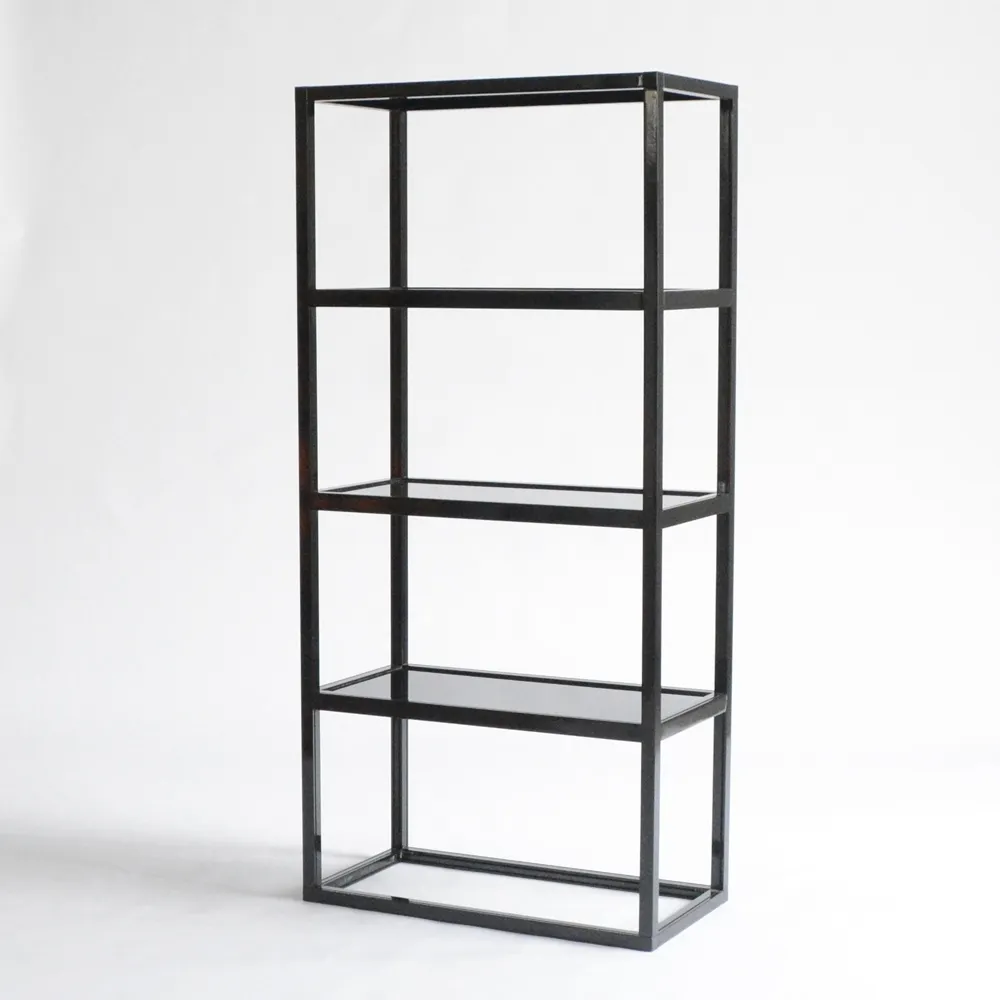 Black Display Shelf