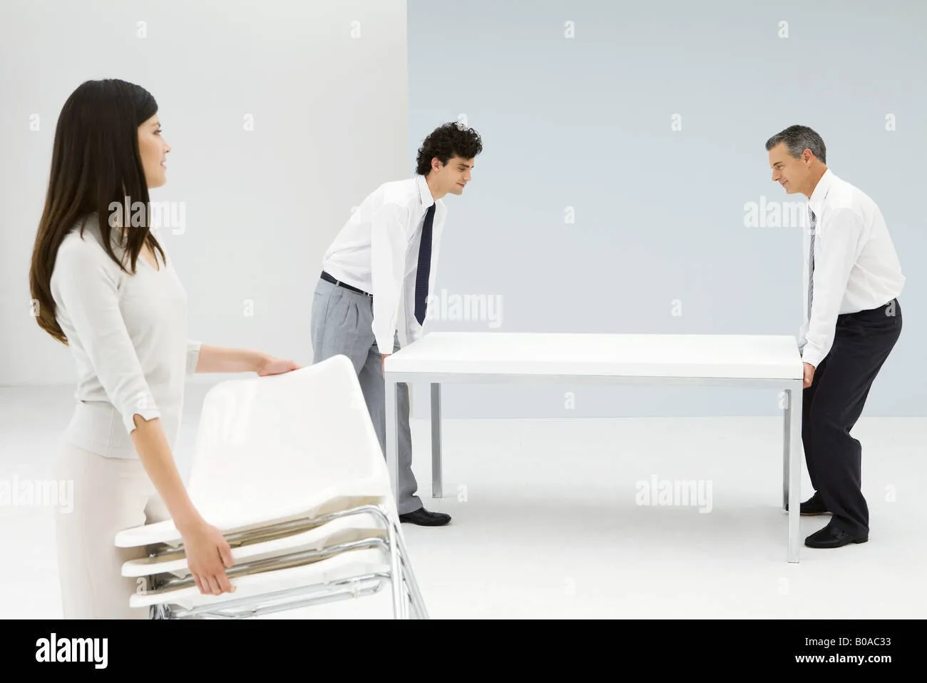 Labor set up and tear down event items