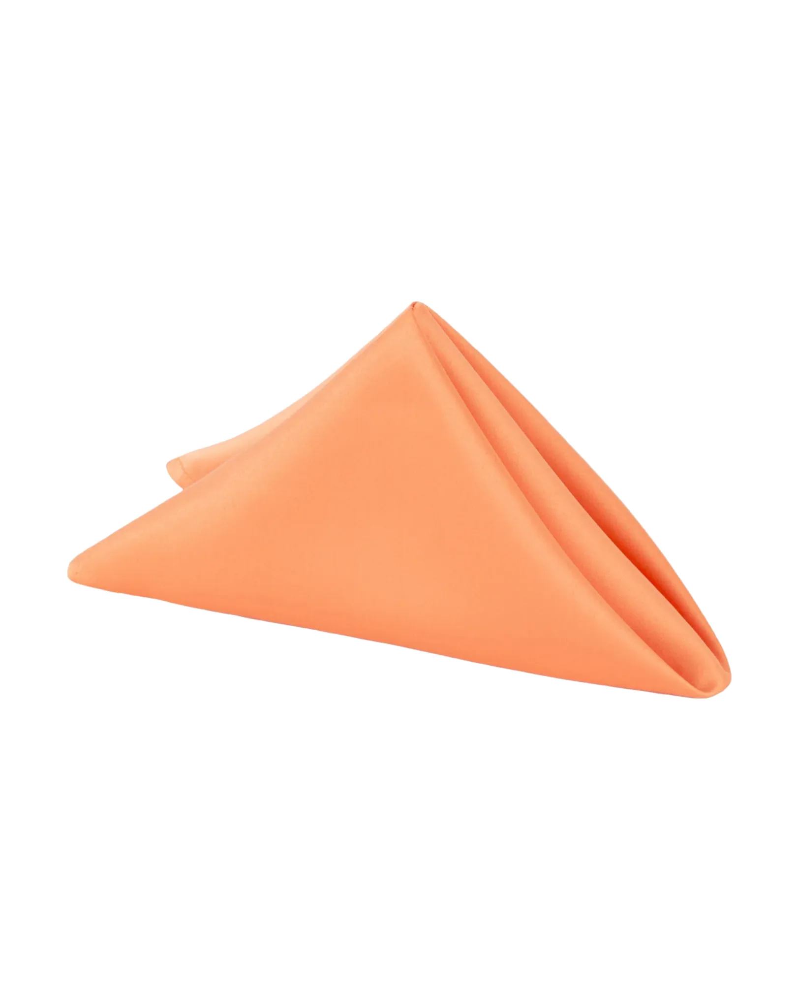 Orange Lamour Satin Napkin