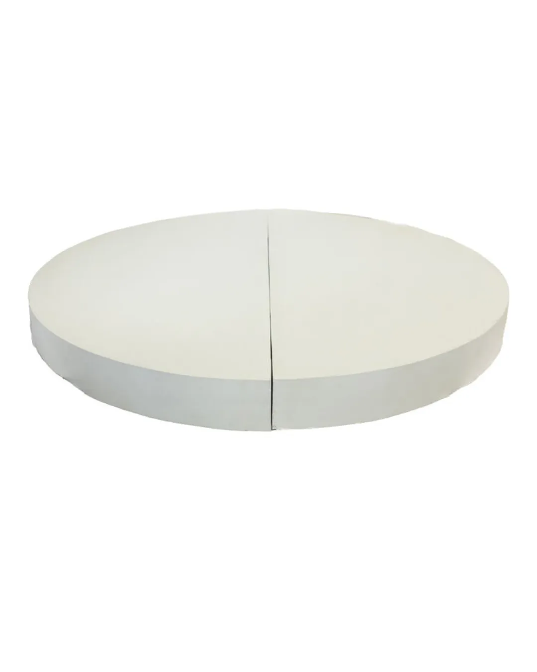 Round White Stage 8ft