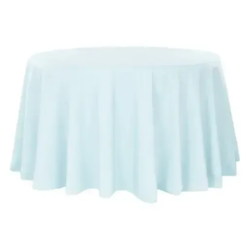 Baby Blue Matte Linen