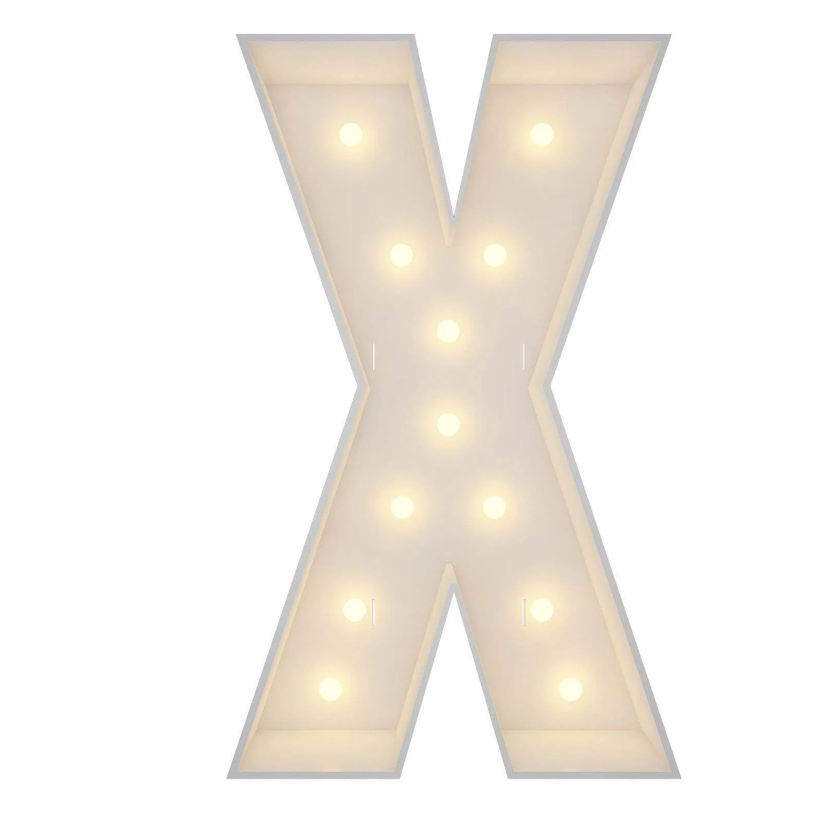 Letter”X” marquee 