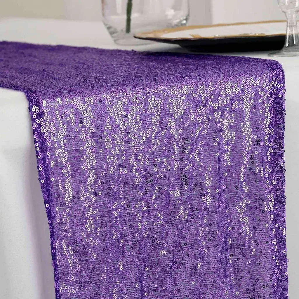 Sequin Purple Runner