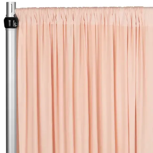 Spandex Drape 10ftH 52"W- Blush 