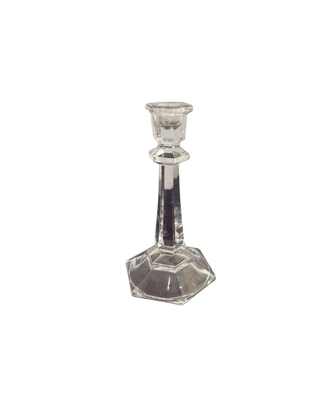 Classic Crystal Taper Candle Holder