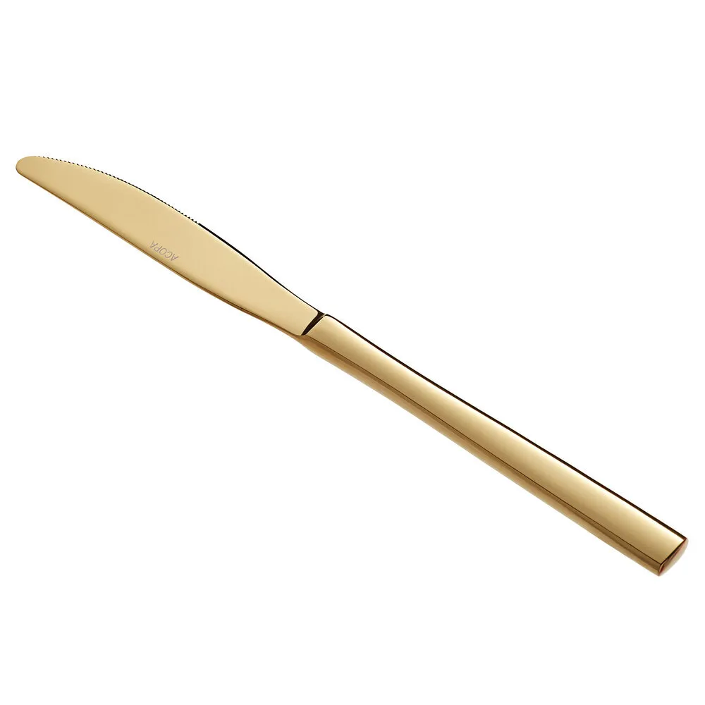 Acopa gold dinner knife