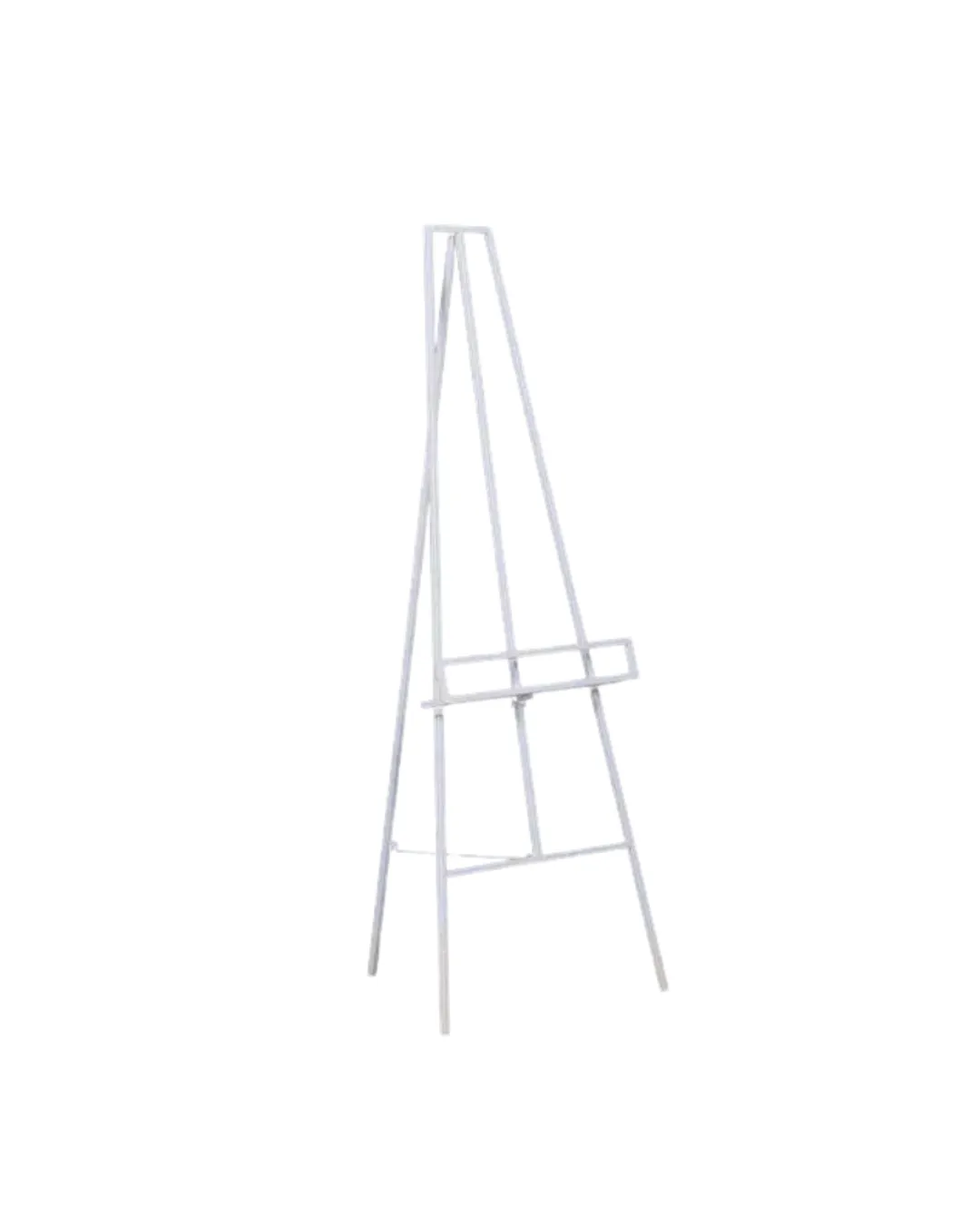 White Thin Easel